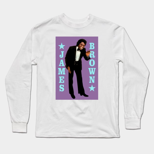 James Brown Long Sleeve T-Shirt by PLAYDIGITAL2020